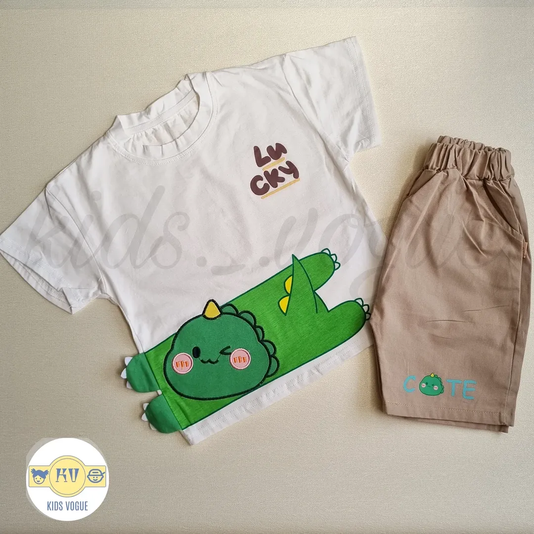 ست تیشرت و شلوارک پسرانه